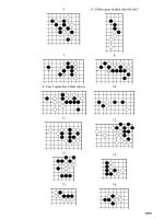 Tài liệu Nhập môn cờ vậy - Phần 23 doc