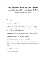 Tài liệu Đăng ký việc nhận cha, mẹ giữa người nhận chưa thành niên và người được nhận là công dân Việt Nam tạm trú ở nước ngoài pptx