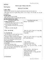 Bài soạn Giao an lop 5- CKT+KNS+BVMT