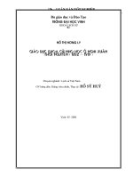 Giáo dục khoa cử nho học ở nghi xuân thời nguyễn (1802 1919) 