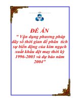 Tài liệu ĐỀ ÁN: 