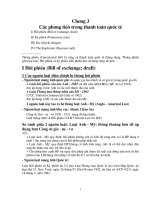 Các phương tiện trong thanh toán quốc tế