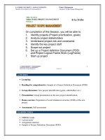 Tài liệu Session 2 - Scope management pdf