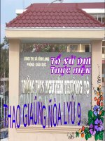 Bài giảng Dong bang song Hong