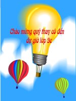 Bài soạn tiet 19.su dung an toan va tiet kiem dien năng