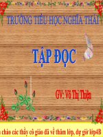 Bài giảng Tập đọc: Ông trạng thả diều