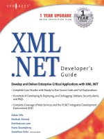 Tài liệu XML.NET Developer''''s Guide docx