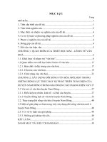 Nho giáo và ảnh hưởng của nho giáo đối với lối sống người dân TT huế trong giai đoạn hiện nay 