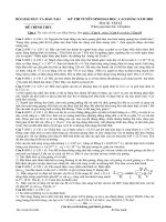Tài liệu Đề thi ĐH môn Vật lý khối A 2002 doc