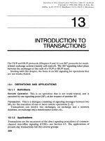 Tài liệu Tín hiệu trong các mạng viễn thông P13 pptx