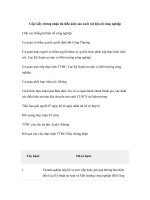 Tài liệu Cấp Giấy chứng nhận đủ điều kiện sản xuất vật liệu nổ công nghiệp pdf