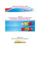 Thực trạng và giải pháp của phát hành và thanh toán thẻ tại ngân hàng TMCP công thương việt nam (VIETINBANK) 