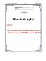 Tài liệu Báo cáo tốt nghiệp 