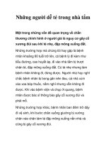 Tài liệu Những người dễ té trong nhà tắm doc