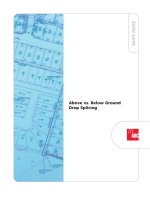 Tài liệu Above vs. Below Ground Drop Splicing pdf
