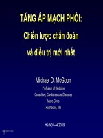 Tài liệu Tăng áp mạch phổi Mayo Clinic pptx