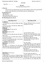 Gián án các môn lớp 4 tuần 28