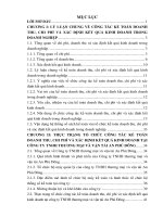 Hoàn thiện công tác kế toán doanh thu, chi phí và xác định kết quả kinh doanh tại công ty TNHH thương mại và vận tải an phú đông 