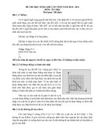 Gián án HSG Tin học tỉnh Bình Phước 2011