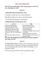 Bài giảng Bộ bài tập hay