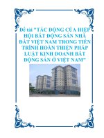 Tài liệu Đề tài 