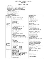 Bài soạn Học vần từ bài 44 đến 82