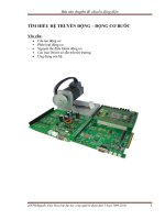  Tìm hiểu hệ truyền động – Động cơ bước