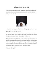 Tài liệu Kiểu người dễ bị... sa thải doc