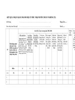 Tài liệu Mẫu kết quản nhận dạng nhanh hộ có thu nhập dưới chuẩn nghèo pdf