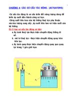 Tài liệu Các cơ cấu tác động (Autuators) pptx