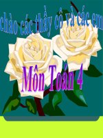 Tài liệu bai 101 - Rút gọn phân số