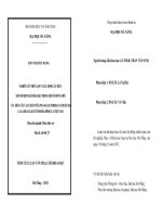 Nghiên cứu phân lập và xác định cấu trúc một số hợp chất hóa học trong một số dung môi của thân cây cau chuột núi (pinanga duperreana) thuộc họ cau (arecaceae) ở tỉnh hòa bình của việt nam 