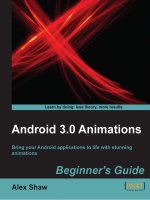 android 3.0 animations(2011)