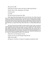 CON ĐƯỜNG DẪN ĐẾN PHỤC HỒI