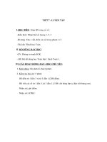 Tài liệu Tóan 1 - TIẾT 7 : LUYỆN TẬP doc