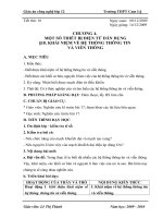 Gián án Tiết 19 Công nghệ 12