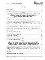 195 chuyen de tot nghiep  hạch toán chi phí và xđ kq KD tại cty đầu tư và phát triển hạ tầng nam quang www ebookvcu com 195VIP 