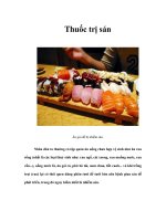 Tài liệu Thuốc trị sán docx