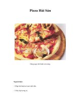 Tài liệu Pizza Hải Sản ppt