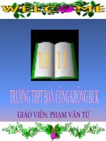 Gián án Bài 2: Hoán vị - Chỉnh hợp - Tổ hợp