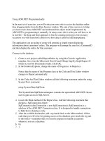 Tài liệu Using ADO.NET Programmatically ppt