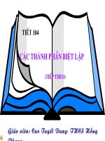 Tài liệu tiet 104- các TP biệt lập