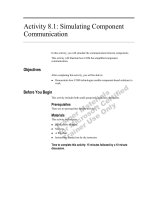 Tài liệu Activity 8.1: Simulating Component Communication pdf