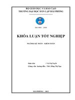 Hoàn thiện công tác kế toán thuế giá trị gia tăng tại công ty TNHH thanh tuấn 