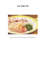 Tài liệu Gỏi Thốt Nốt doc