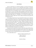 Xây dựng quy trình chẩn đoán,bảo dưỡng, sửa chữa hệ thống đánh lửa điện tử 