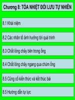Tài liệu Kỹ thuật nhiệt - chương 8 doc