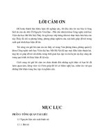 Nghiên cứu khảo sát những yếu tố ảnh hởng đến chất lợng bánh mì 