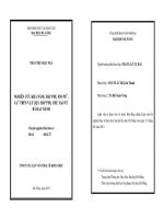 Nghiên cứu khả năng hấp phụ ion pb2+, cu2+ trên vật liệu hấp phụ chế tạo từ bã đậu nành 