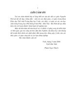 Luận văn nghiên cứu ứng dụng một số bài tập nhằm phát triển sức nhanh phản ứng vận động trong giai đoạn xuất phát của chạy 100m cho nam học sinh trường THPT trần phú   đức thọ   hà tĩnh 